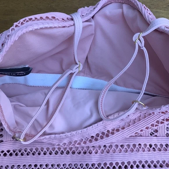 Kenneth Cole New York  high neck one piece Size: L NWOT - Picture 7 of 11